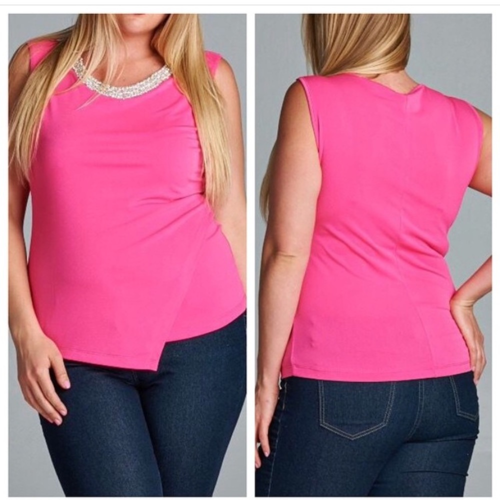 Pink top